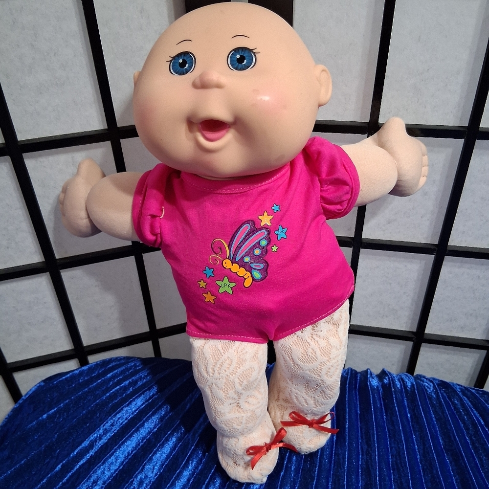 Pink and Cream Soft Baby Dolls with Accessories